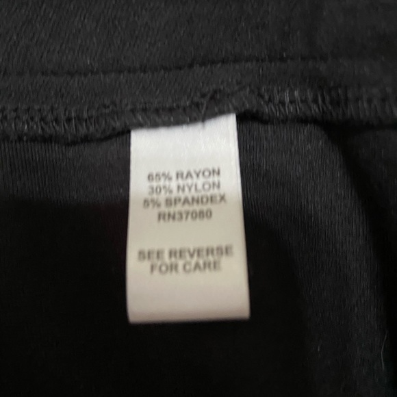 Cato Black Pencil Skirt - Picture 2 of 4